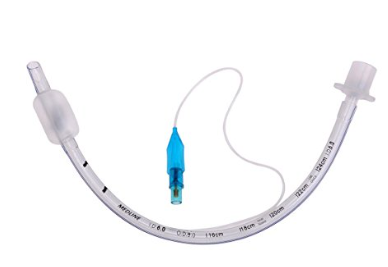 Tubo Endotraqueal Reforzado 6.0 mm 24 Fr con Alma de Acero, Espiral de Alambre y Globo de Alto Volumen Baja Presión – Estéril Desechable | RSP60PR