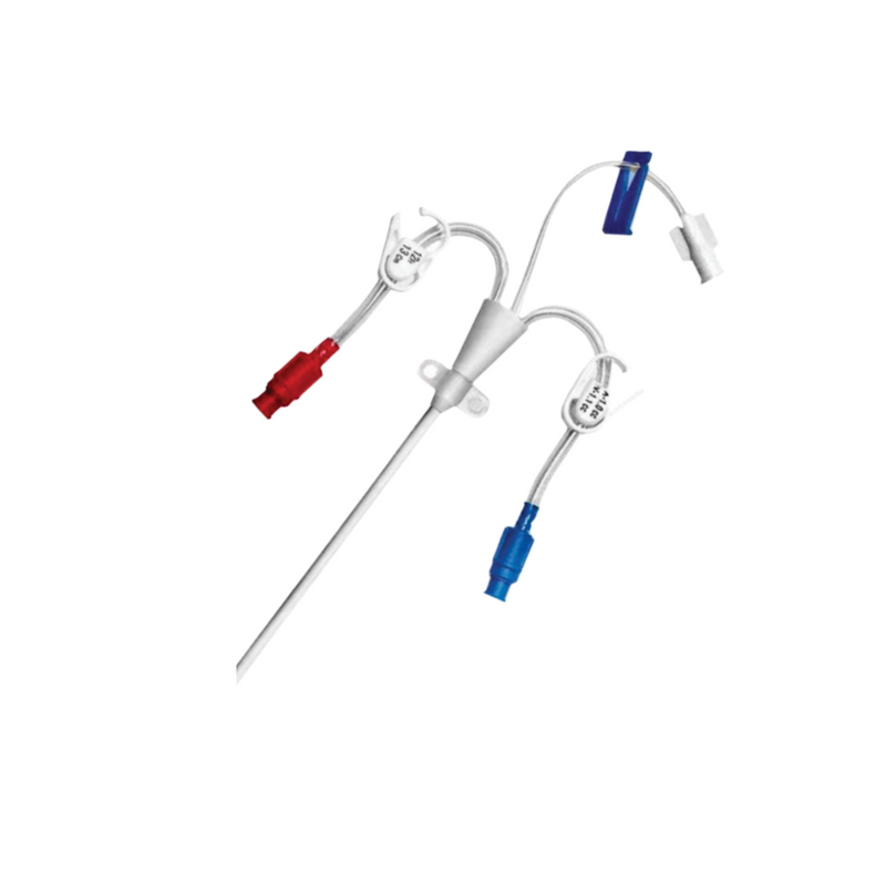 Catéter Hemodiálisis 6.5 Fr x 13 cm 2 L Curva