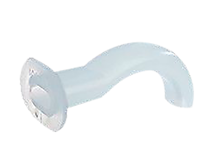 Cánula de Guedel (Orofaríngea) Blanca No. 2 (70 mm)