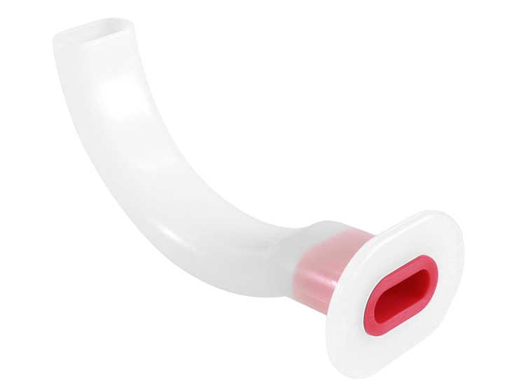 Cánula de Guedel 100 mm No.5 Roja