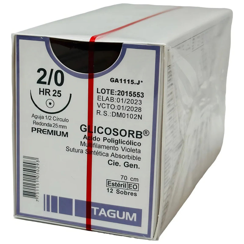 Sutura Glicosorb Ácido Poli
