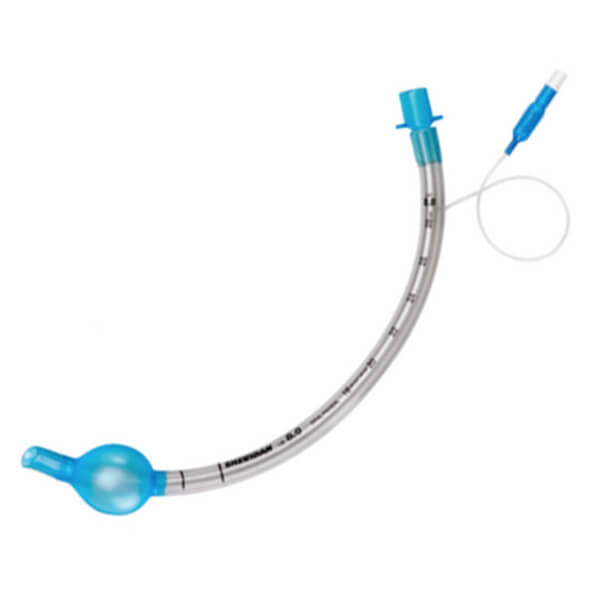 Tubo Endotraqueal con Alma de Acero Reforzado con Espiral de Alambre